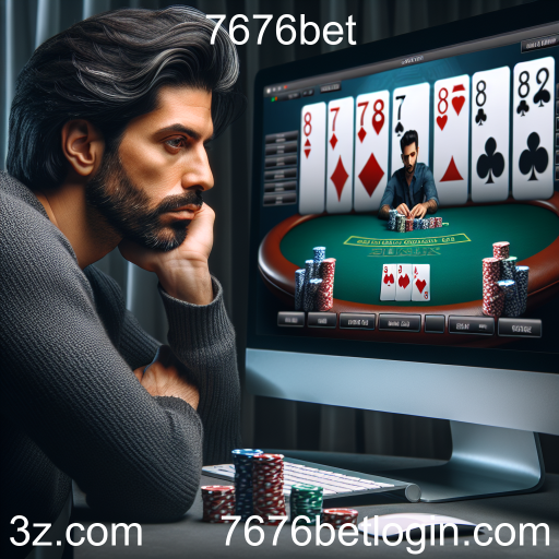 Poker Online no 7676bet: A Aventura Virtual em Cada Mão